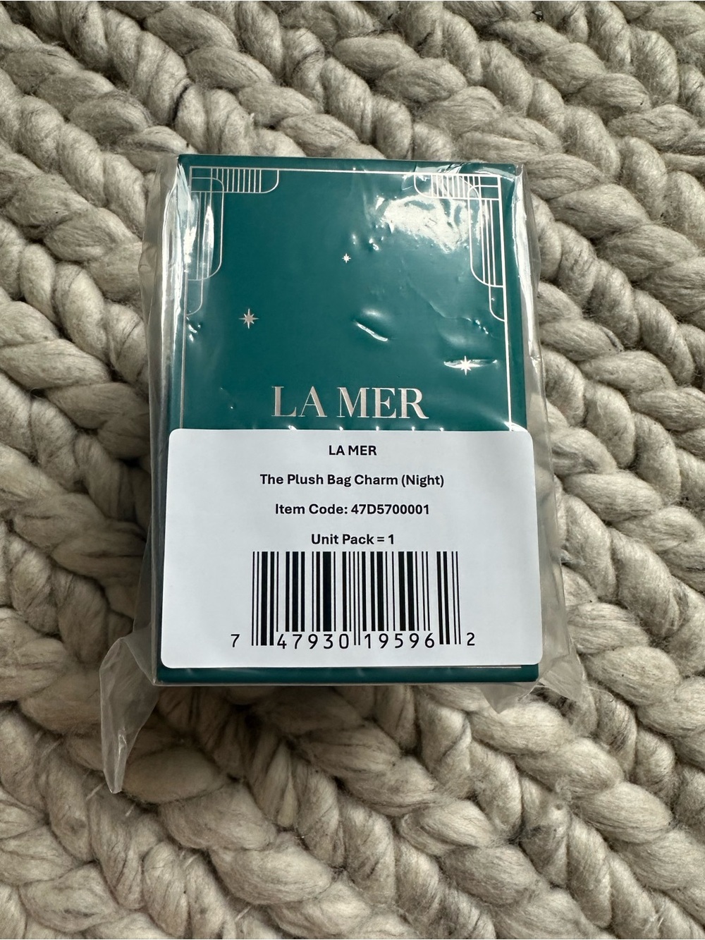 La Mer The Plush Bag Charm (Night)